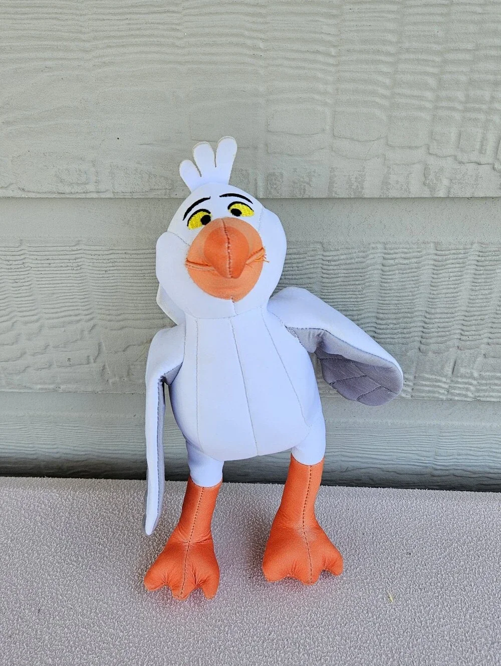 Disney x Harry Barker Little Mermaid Dog Toy Scuttle the Seagull Bird Squeaker